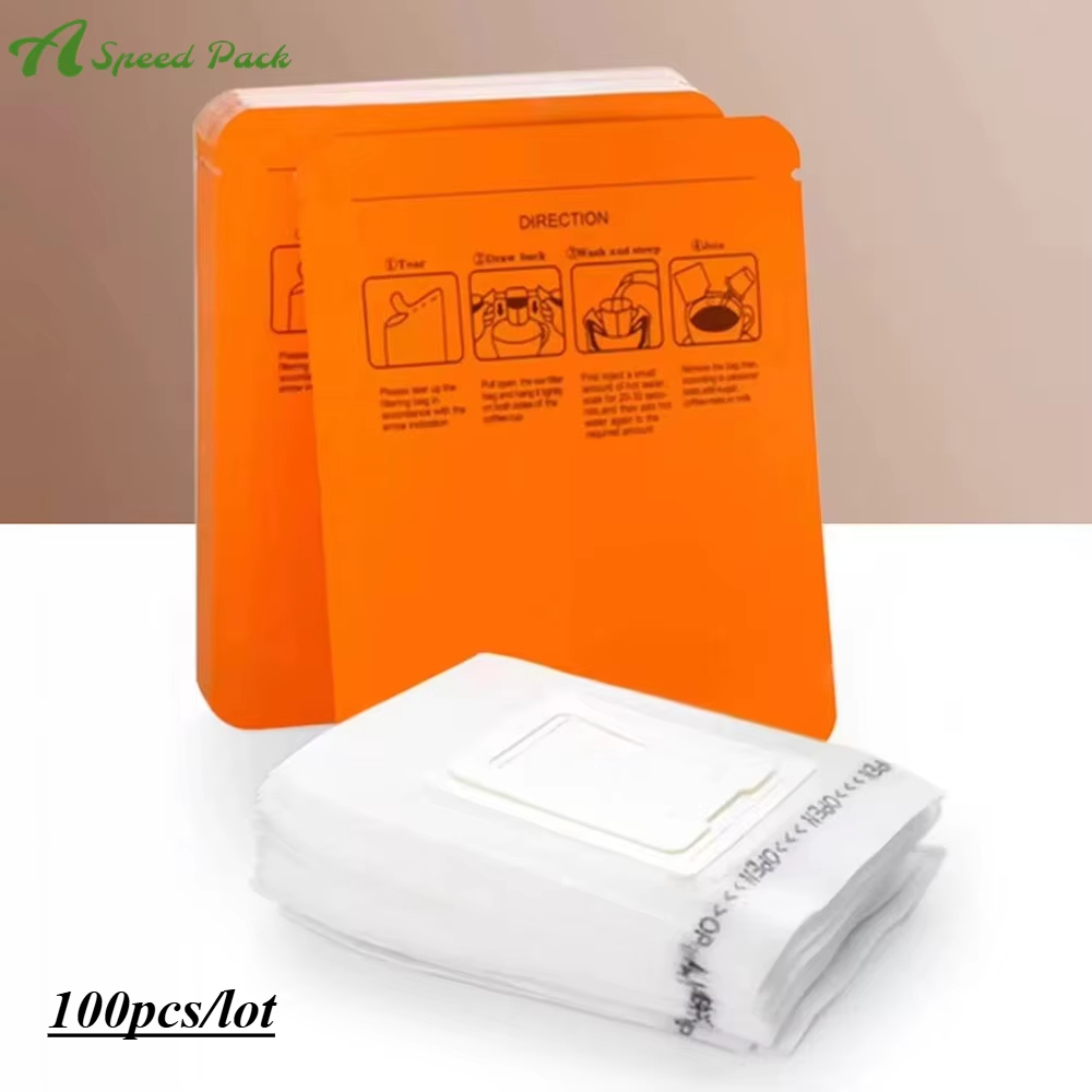 Coffee Equipment Bag - 100 adet Yüksek Kaliteli Alüminyum Folyo