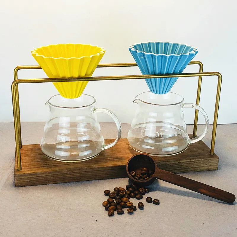 Coffee Equipment For Cafe - Ticari Pirinç Kahve Filtresi Tutucu Çok