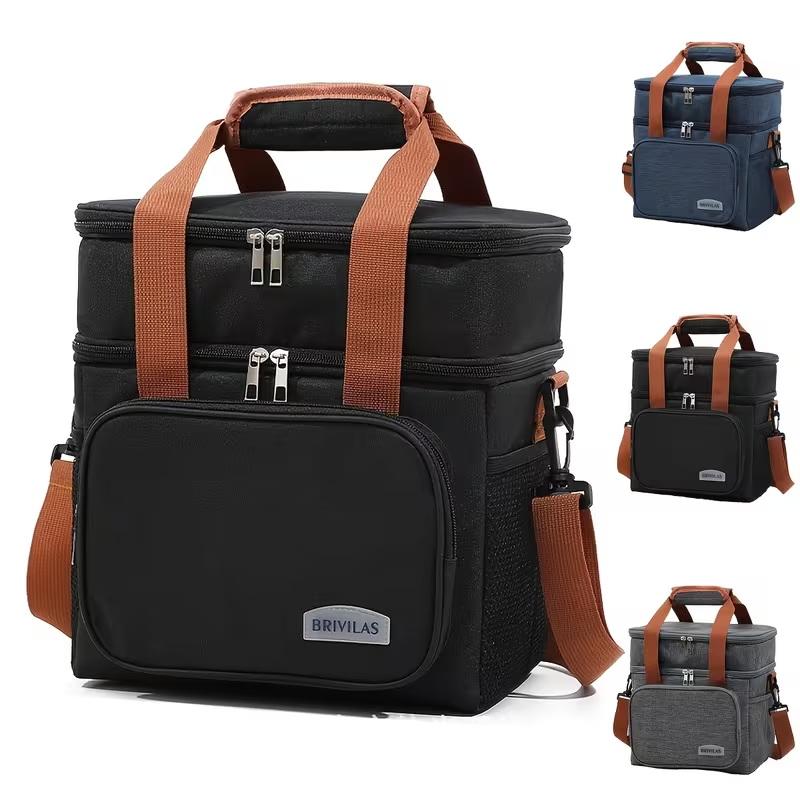 Coffee Equipment Bag - 1 adet Yalıtımlı Öğle Yemeği Çantası,