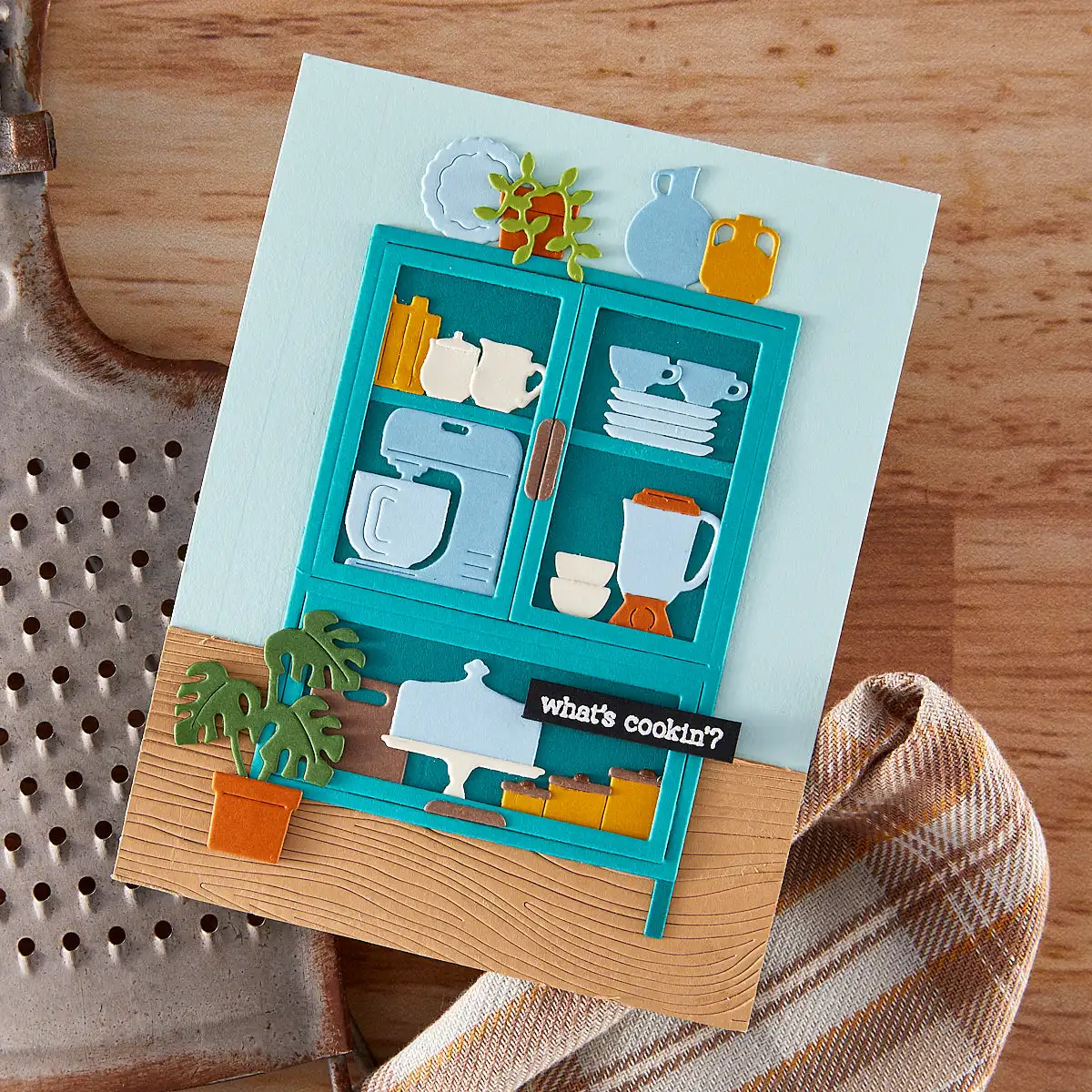 Coffee Equipment Bag - Kahve Makinesi Metal Kesme Kalıpları Retro