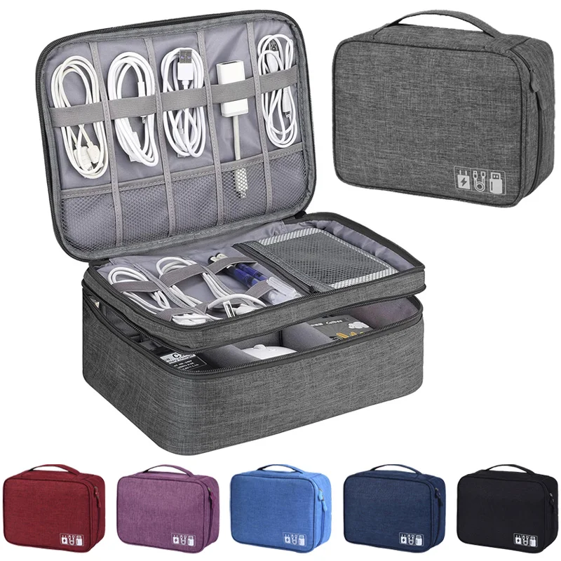 Coffee Equipment Bag - Taşınabilir USB Veri Hattı Şarj Cihazı