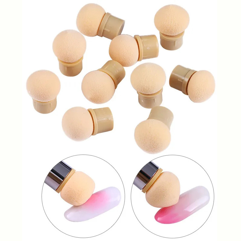 Group Head Brush - Yuvarlak Keskin Kafa Sünger Kafaları Yedek