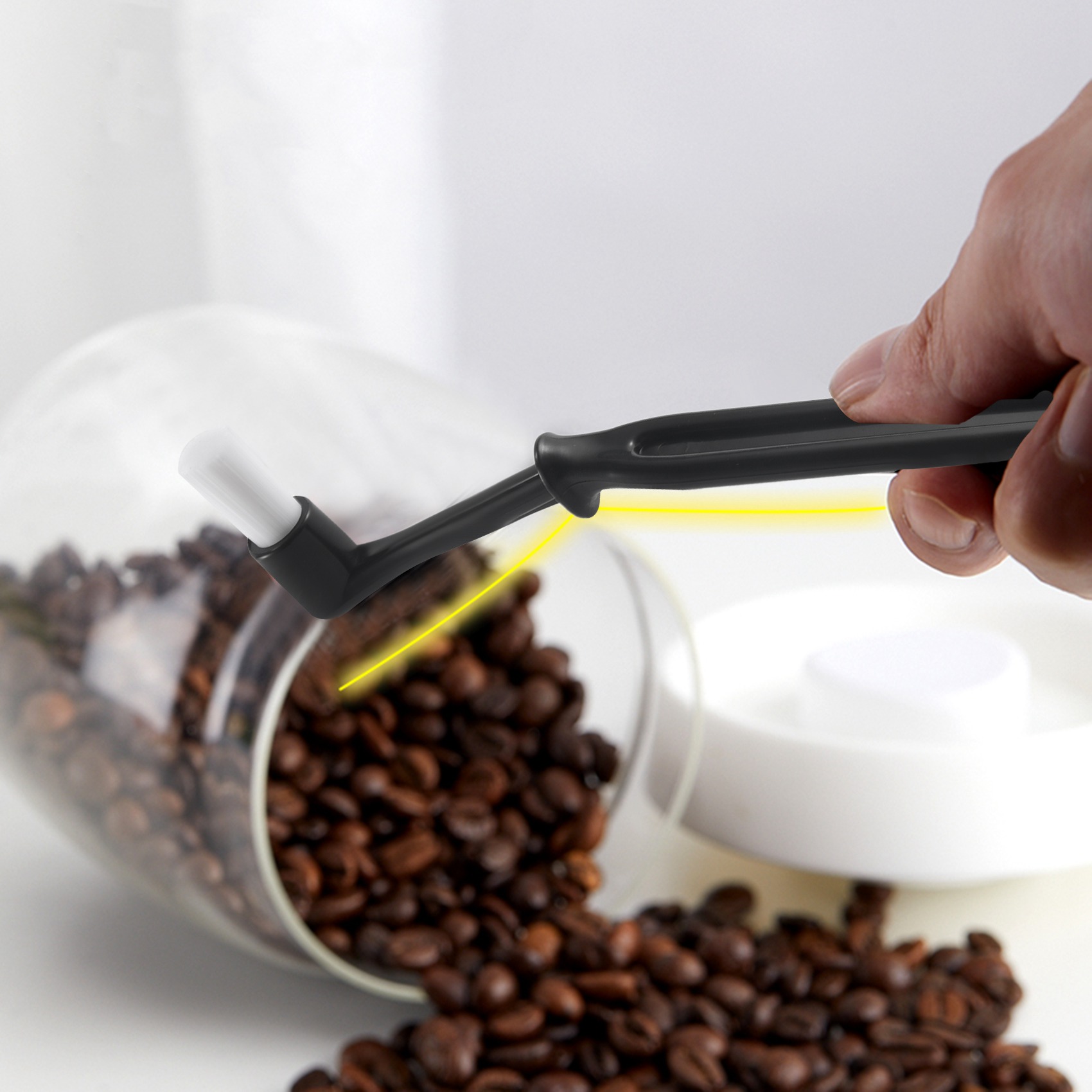 Group Head Brush - BAAJ-4 Adet Kahve Makinesi Temizleme Seti
