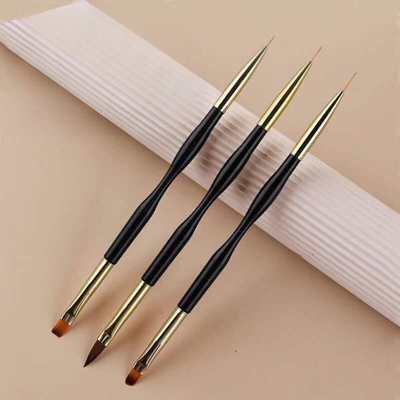 3 Adet Çift Başlı Tırnak Sanat - Group Head Brush incelemesi ve fiyatı