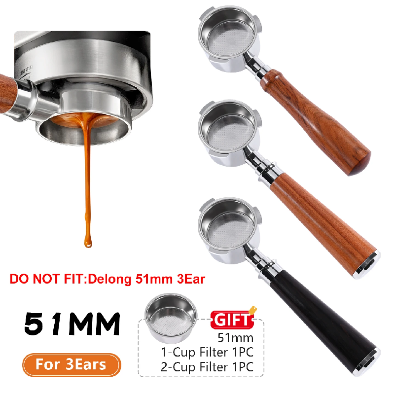 Kahve Dipsiz Portafilter 51mm  - Coffee Equipment Filter incelemesi ve fiyatı