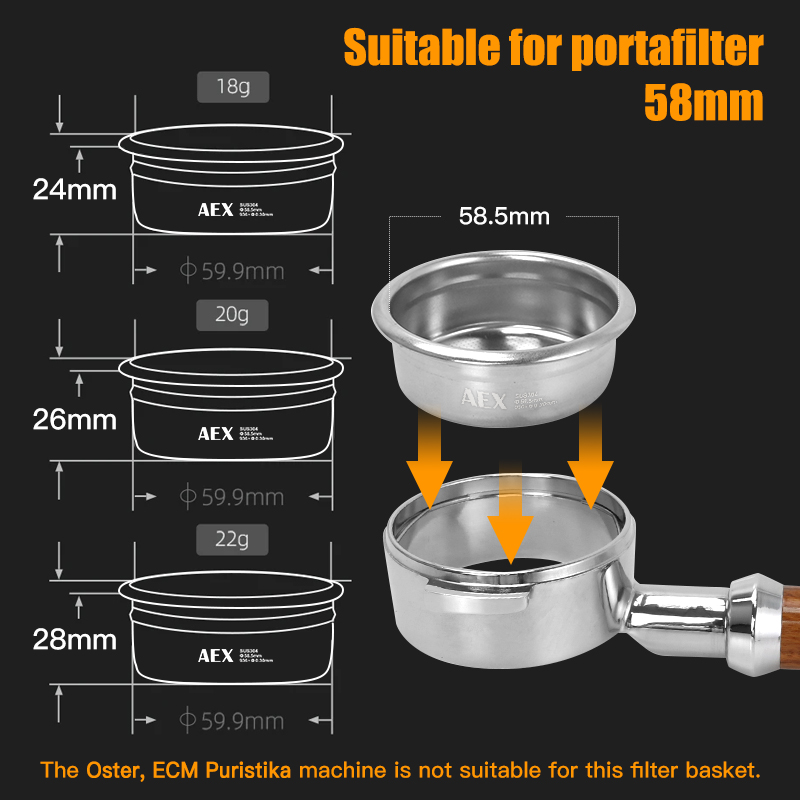 Kahve Filtresi Sepeti 58 MM AE - Coffee Equipment Filter incelemesi ve fiyatı