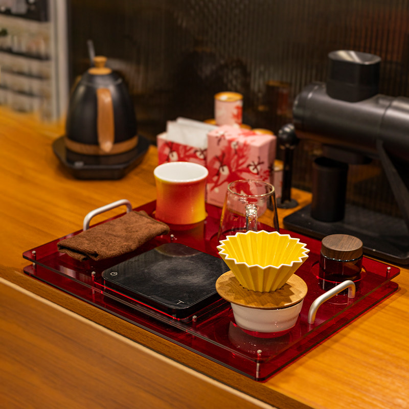 Akrilik kahve tepsisi, kahve e - Coffee Equipment For Cafe incelemesi ve fiyatı