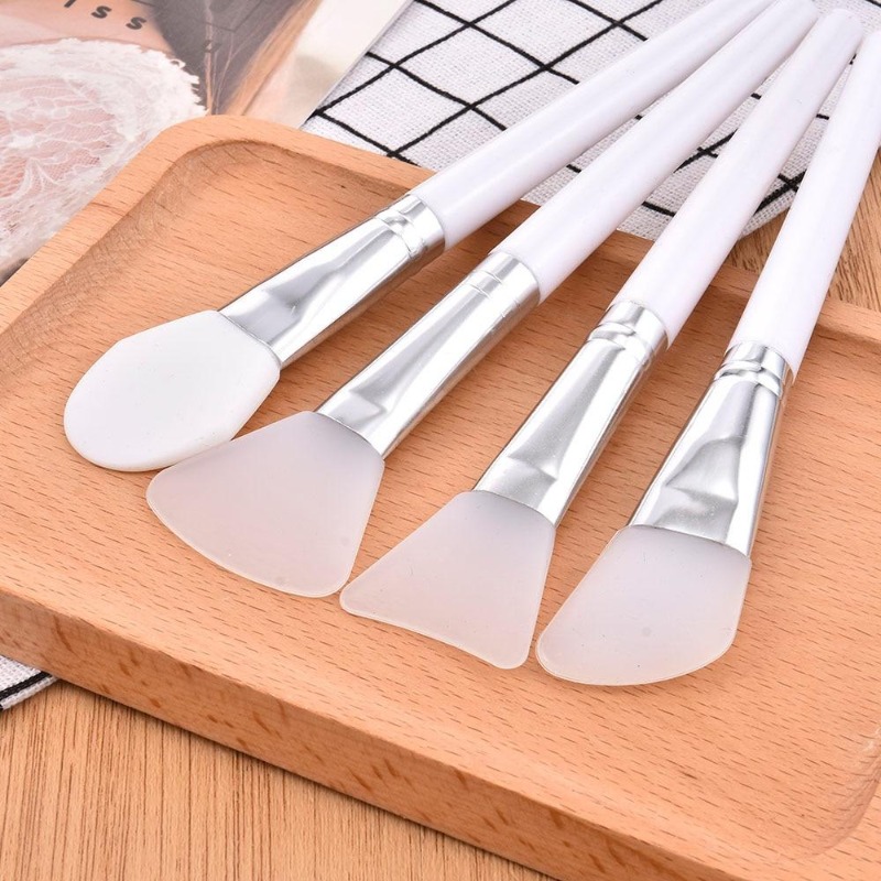 4 adet/takım Beyaz Makyaj Sili - Group Head Brush incelemesi ve fiyatı